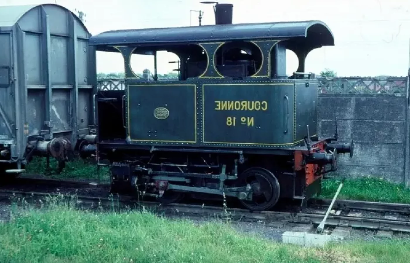 Cockerill nr. 3157 - Stoomlocomotief met verticale ketel