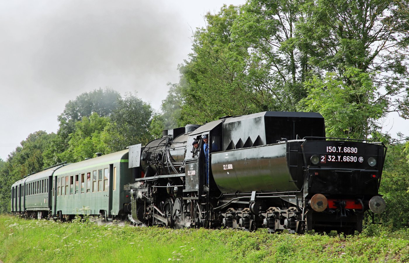 150 Ty2 6690 - Stoomlocomotief serie 52
