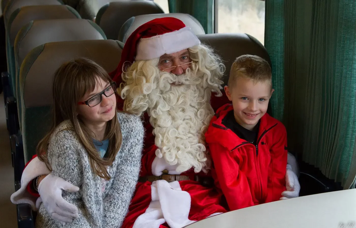 Der Zug des Weihnachtsmanns