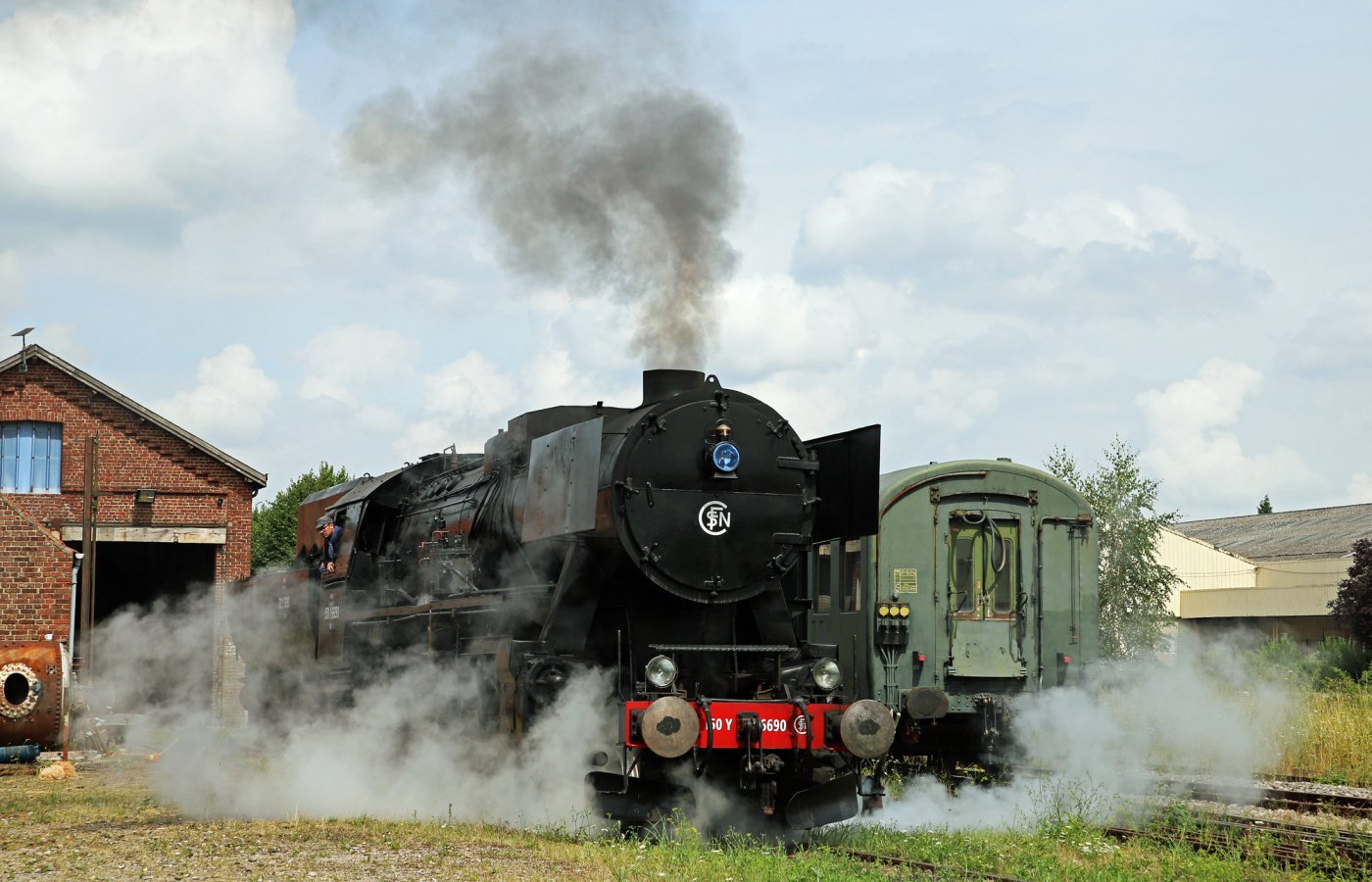 150 Ty2 6690 - Stoomlocomotief serie 52