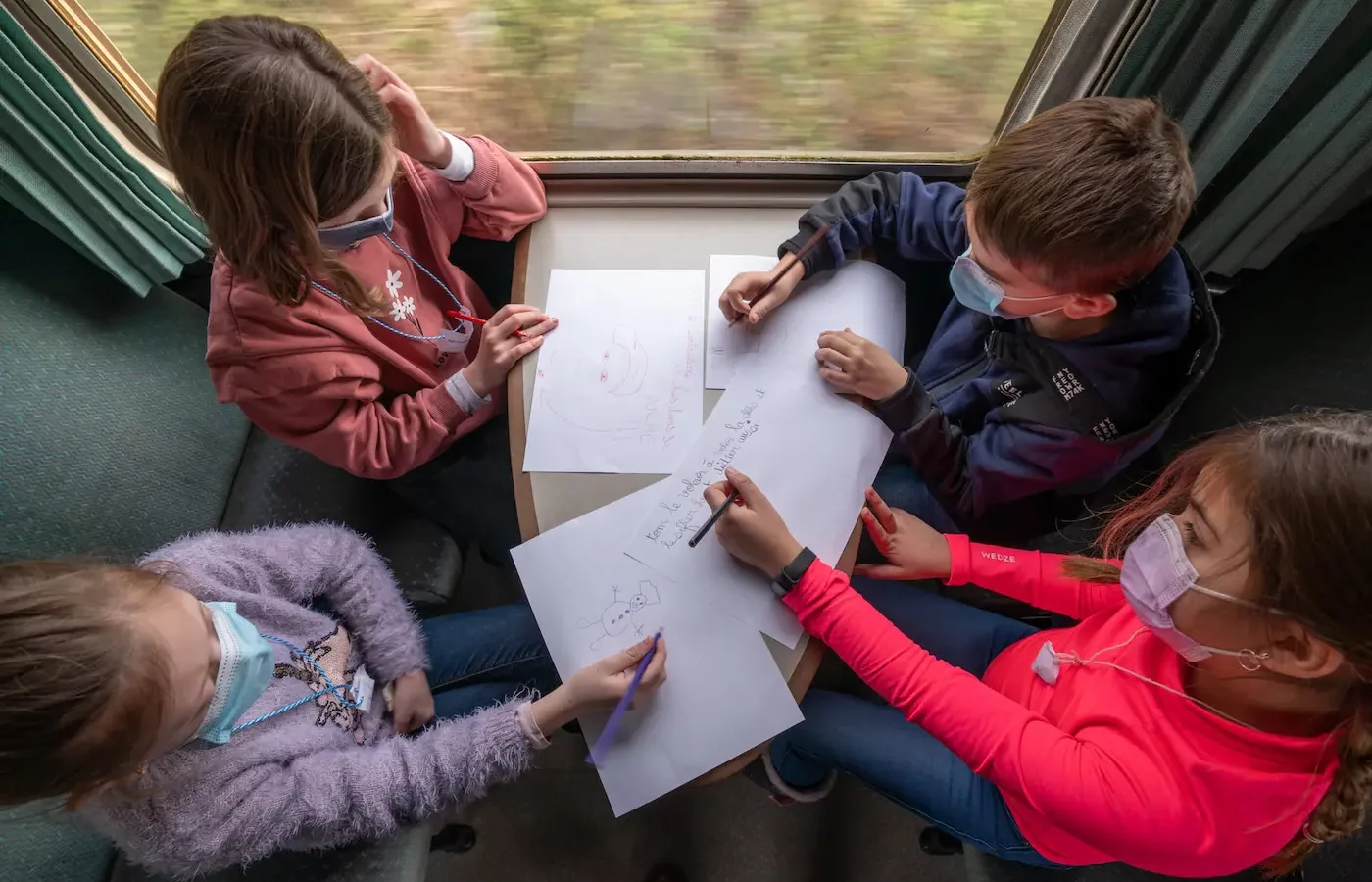 Trein van de kleine rechercheurs