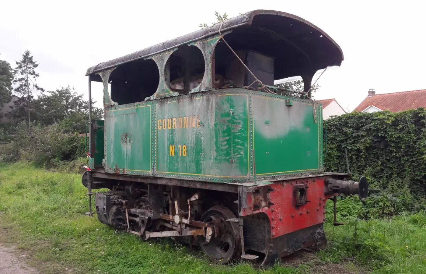 Cockerill Nr. 3157 – Dampflokomotive mit vertikalem Kessel