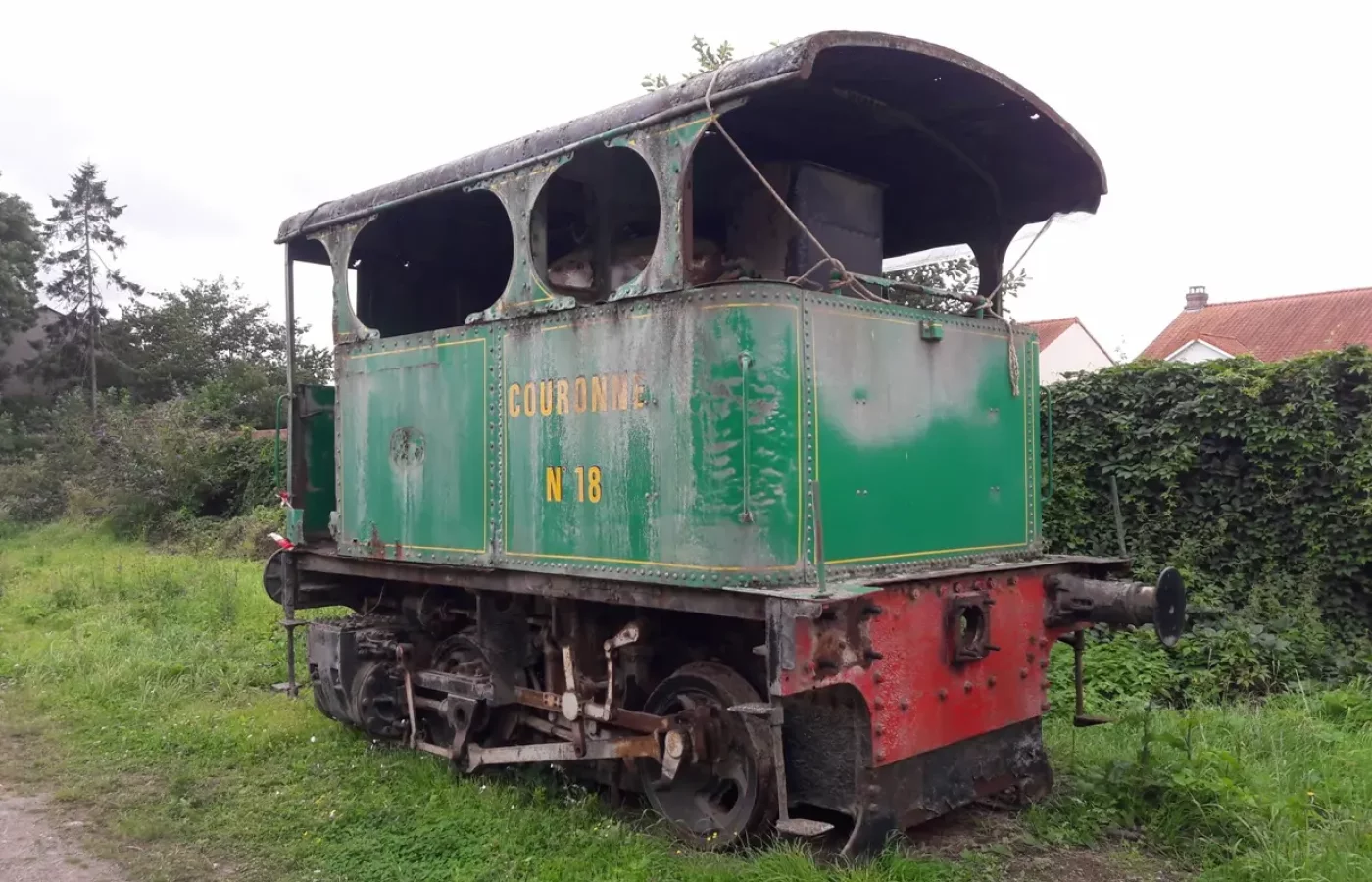 Cockerill nr. 3157 - Stoomlocomotief met verticale ketel